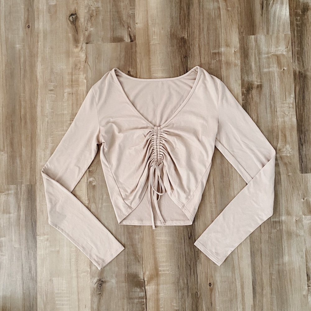 Beige long sleeve